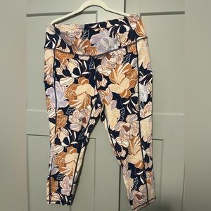 Floral leggings